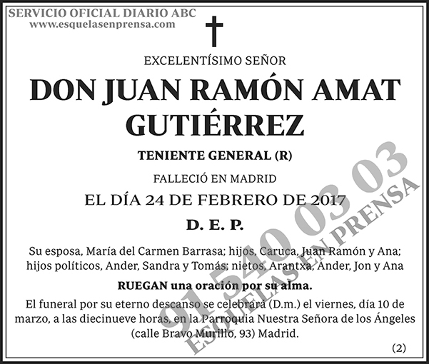 Juan Ramón Amat Gutiérrez